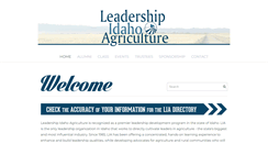 Desktop Screenshot of leadershipidahoag.org